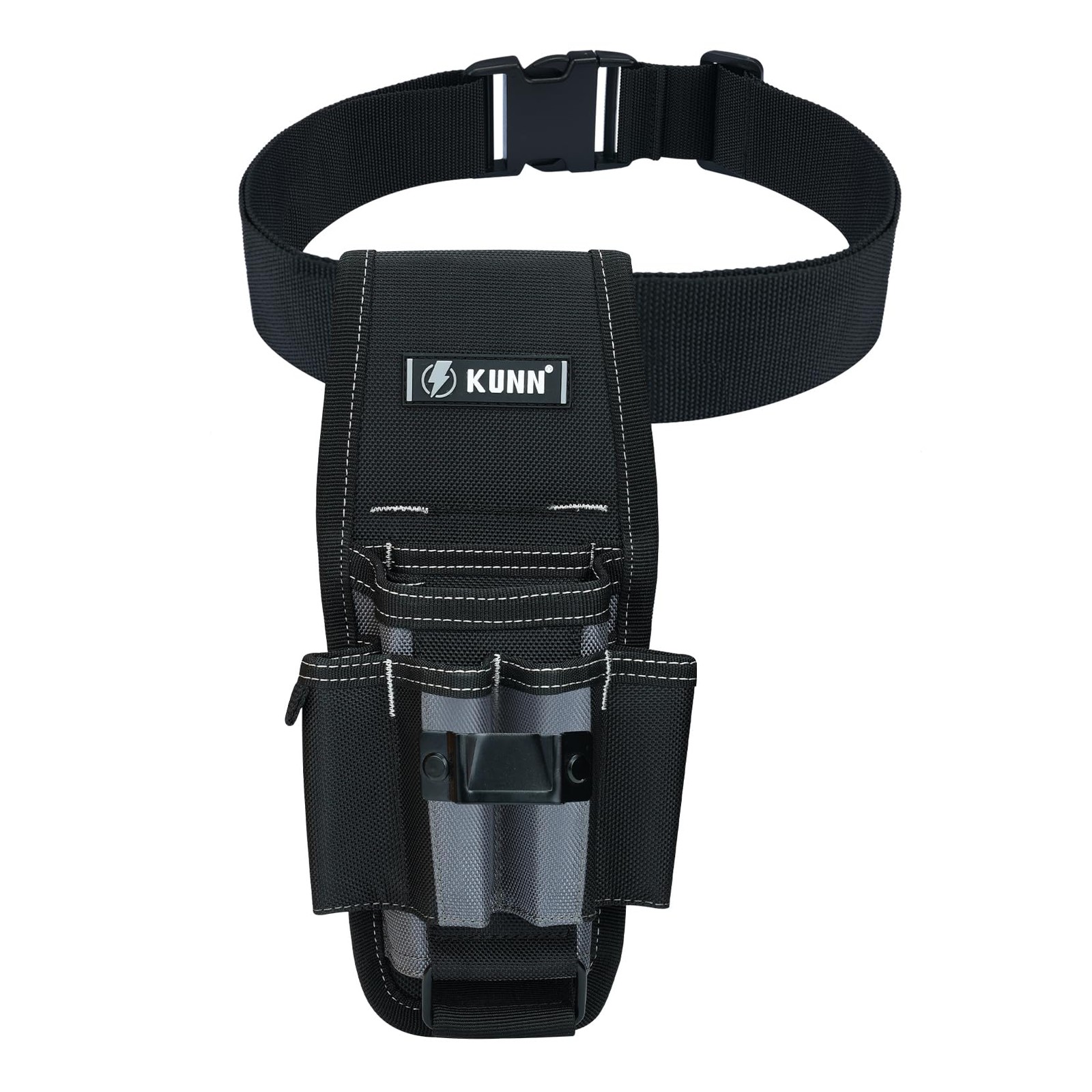 Small Tool Pouch with Belt Clip – Tool Belt Pouches with 7 Pockets Adjustable…