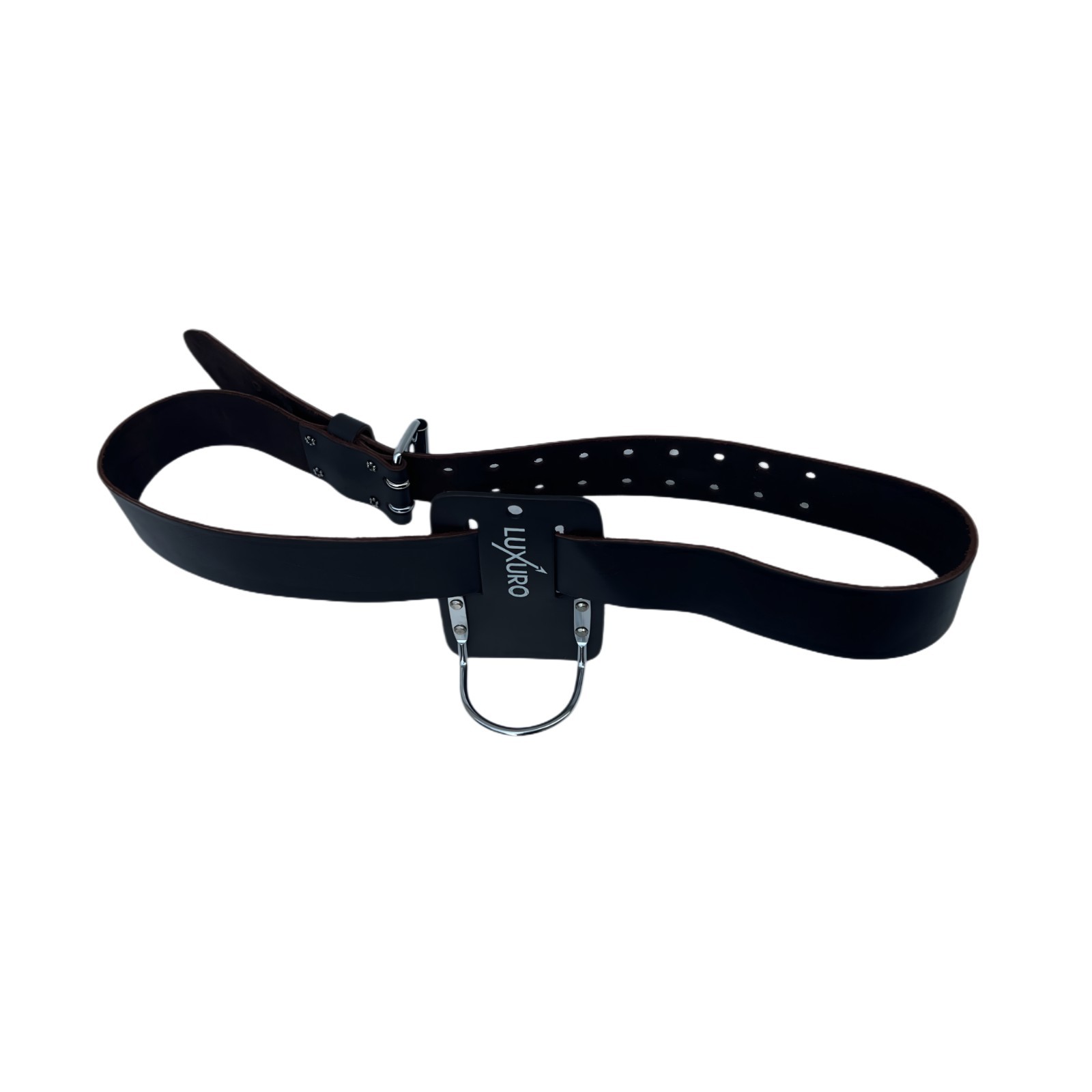 Tool Belt with Hammer Holder 2 Inch Heavy Duty Work Belt Full Grain Leather