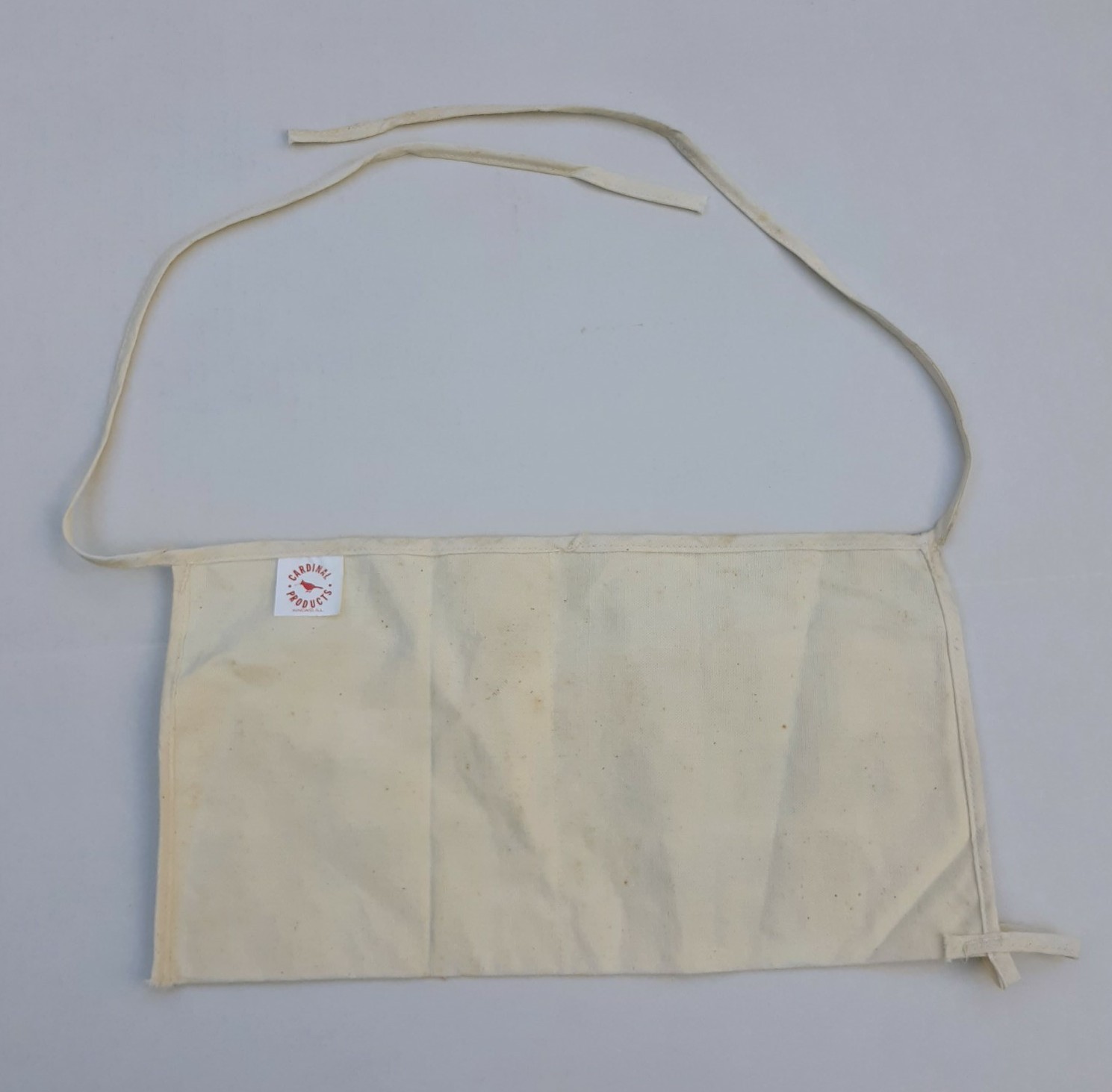 Vtg Lewisburg Ohio LOCK HARDWARE Trust Worthy Cloth Carpenter Waist Nail Pouch