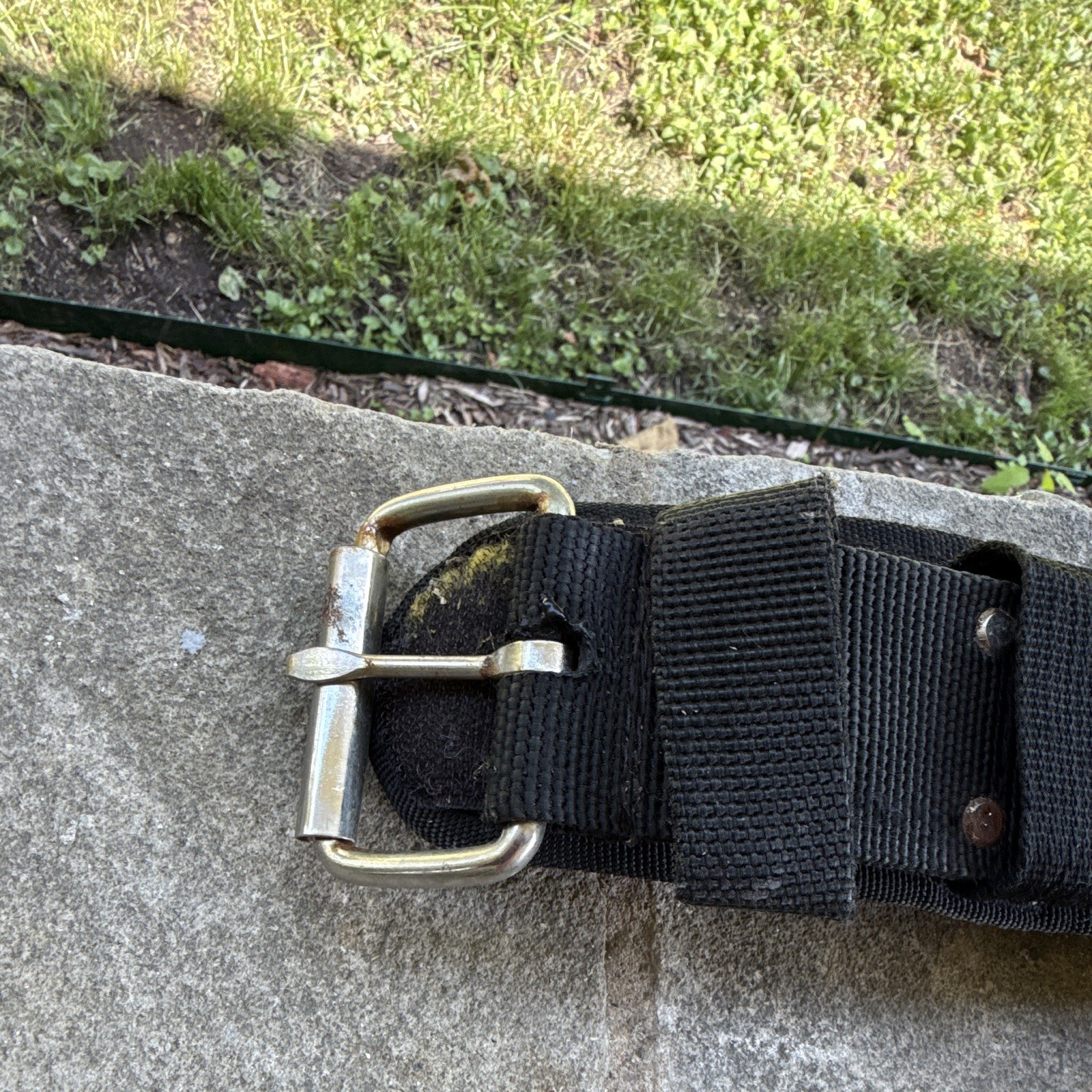 McGuire-Nicholas MN Adjustable Fabric Tool Belt w/ Multiple Pouches Black