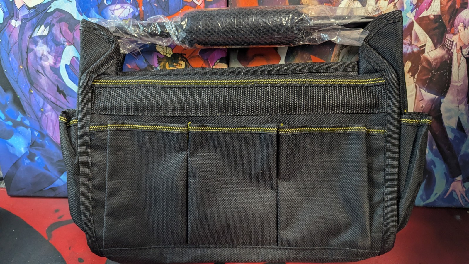 Tool Bag Open Top Tote 12 inch Storage Organizer W/ Handle 18 pockets Riggers