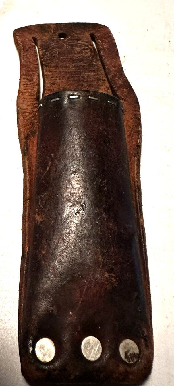 Nicholas Utility Knife Lined Sheath 453R Construction Pouch
