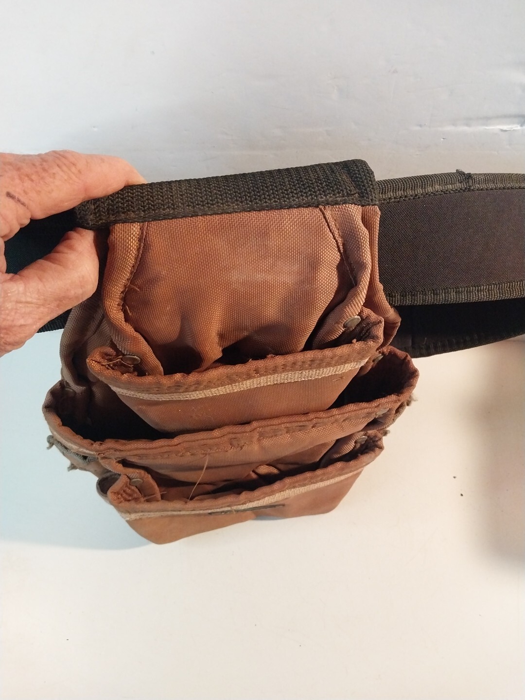 Voyager Adjustable Tool Belt 3 Pouch +