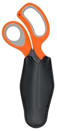 HipClip Handmade Leather Holster for Trauma Shears – Premium AMBIDEXTROUS cli…