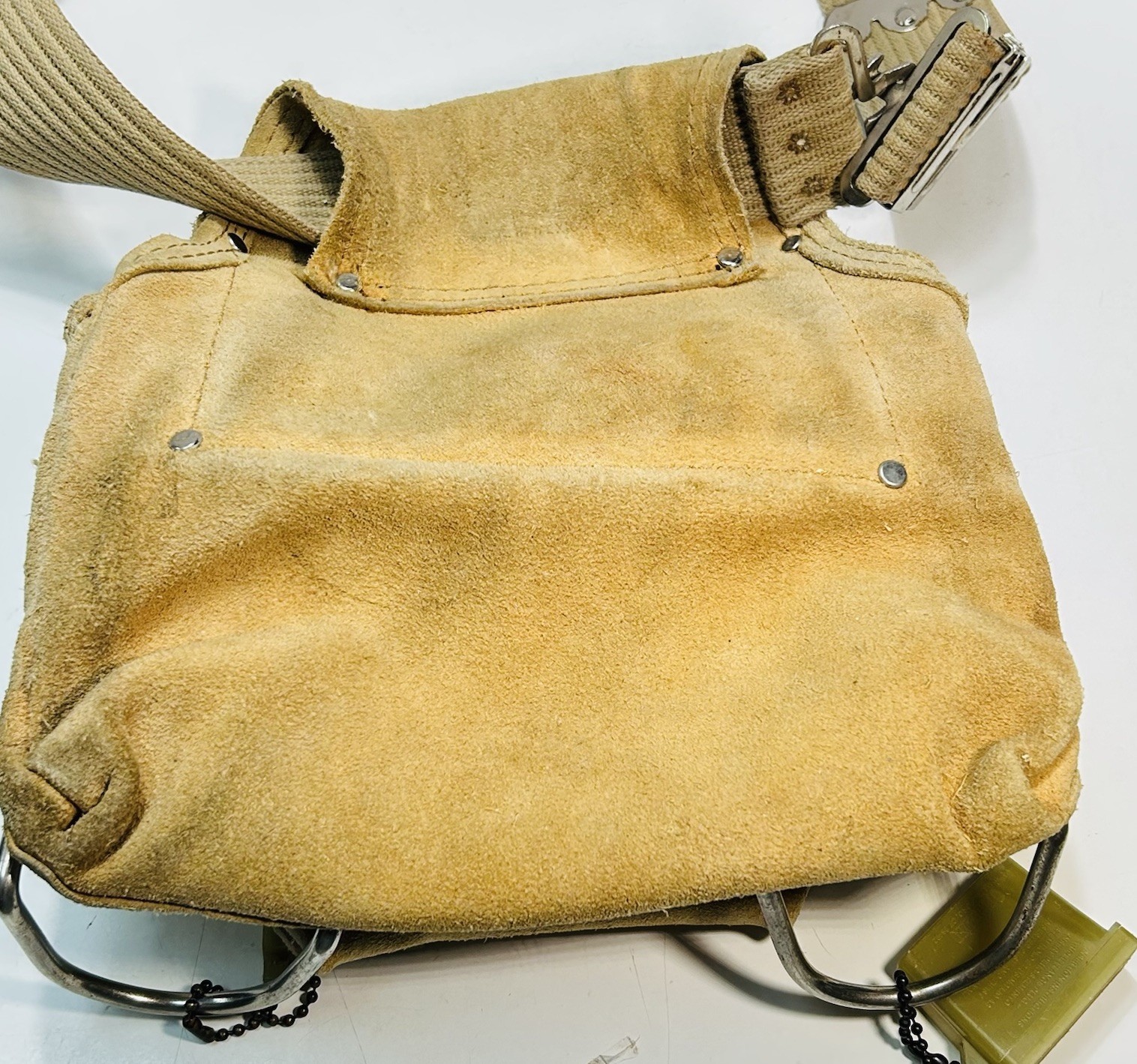 McGuire Nicholas Split Leather Tool Pouch Belt Carpenter Electrician Gear