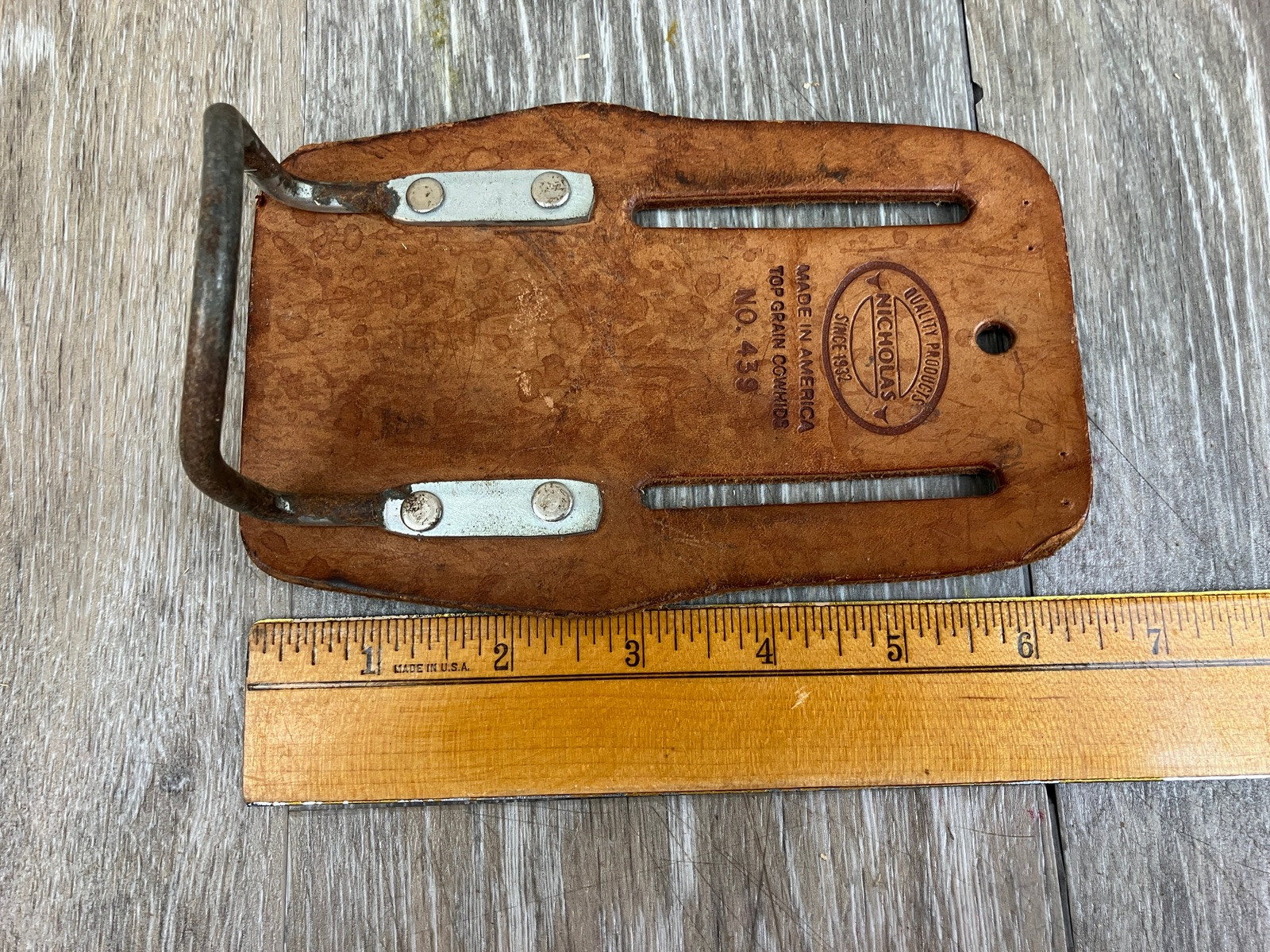Nicholas Cowhide Hammer Loop Top Grain #439