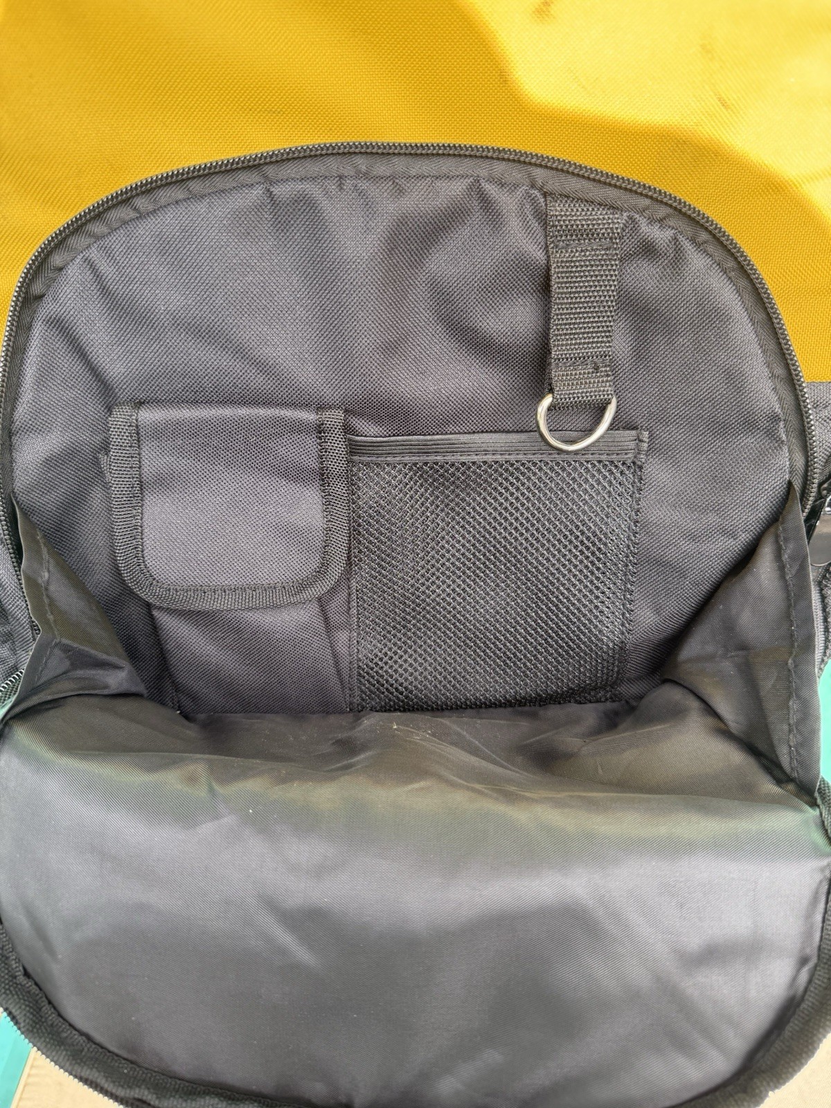 Olympia Tools Backpack Yellow Black Full-size