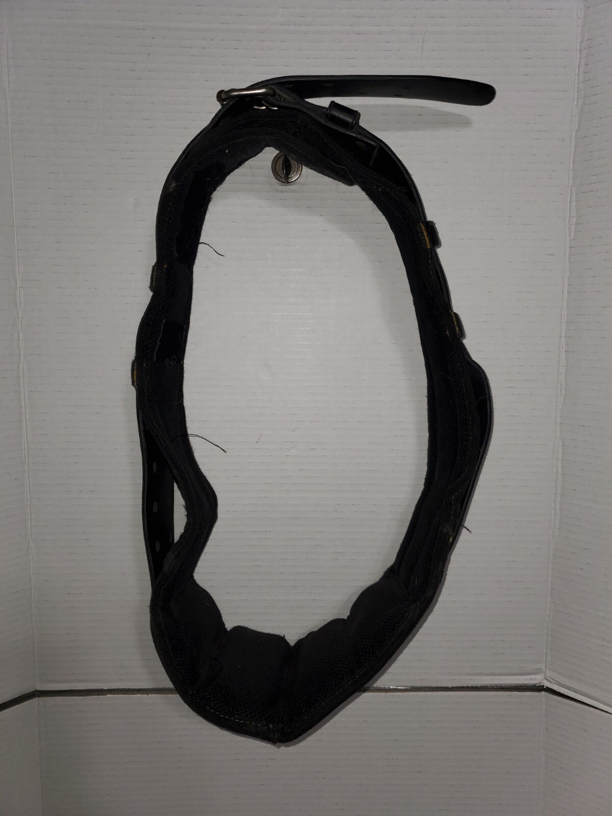Dewalt Heavy Duty Hook Loop Tool Belt with HUSKY Heavy duty leather belt