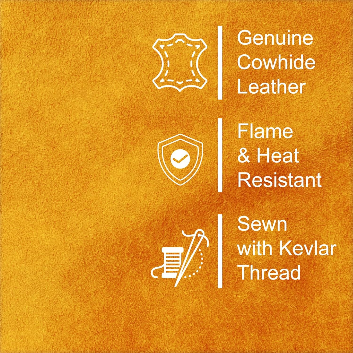 Leather Work Shop Apron, Buckle Straps, Heat & Flame Resistant Welding Apron