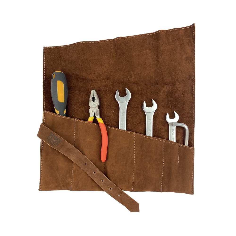 Hide & Drink Hide Drink Large Tool Roll Up Bag 6 Slots Portable Carry-On Pouch