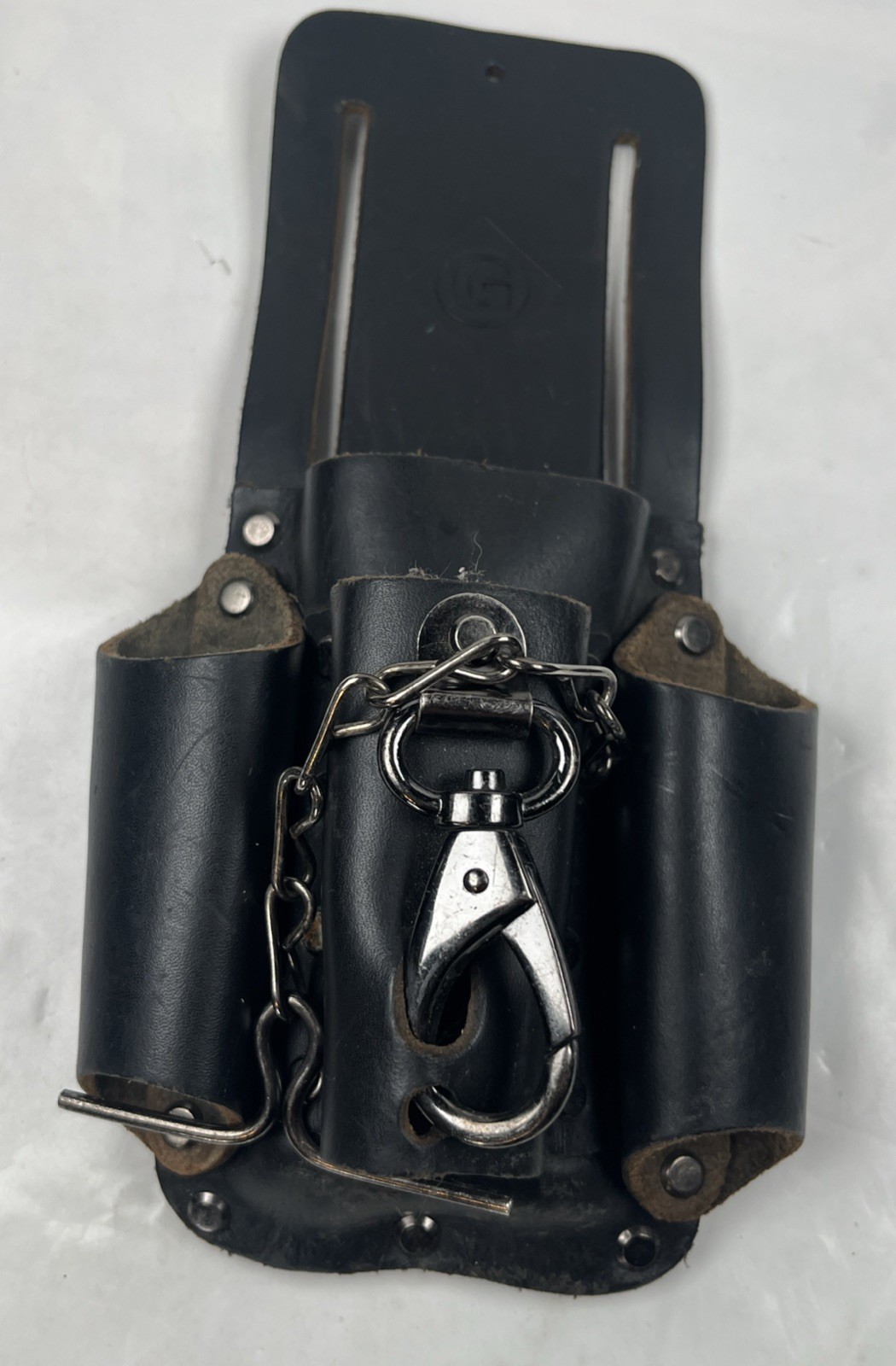 Greenlee Leather Electrician Tool Pouch Belt Holster R Pocket Lineman Holder