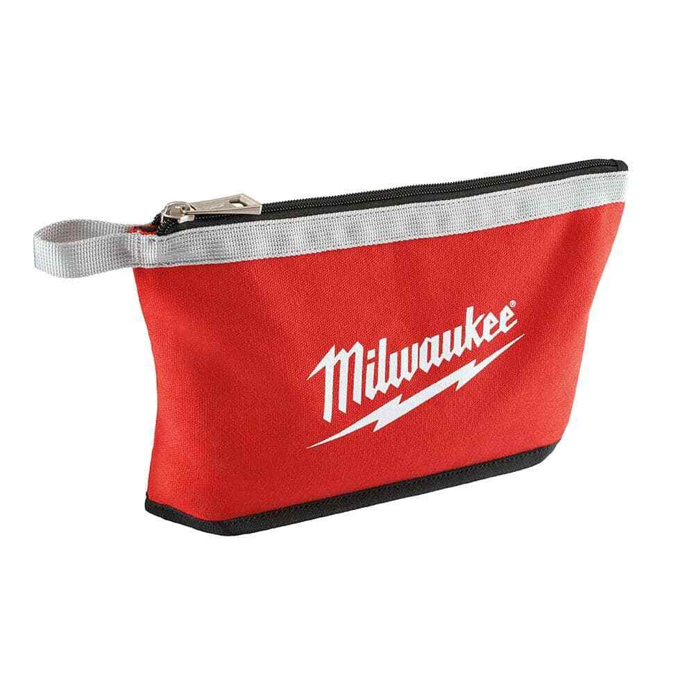Zipper Tool Bag 12 in. Multi-Color Organize Store Tools Water Resistant 3-Pack