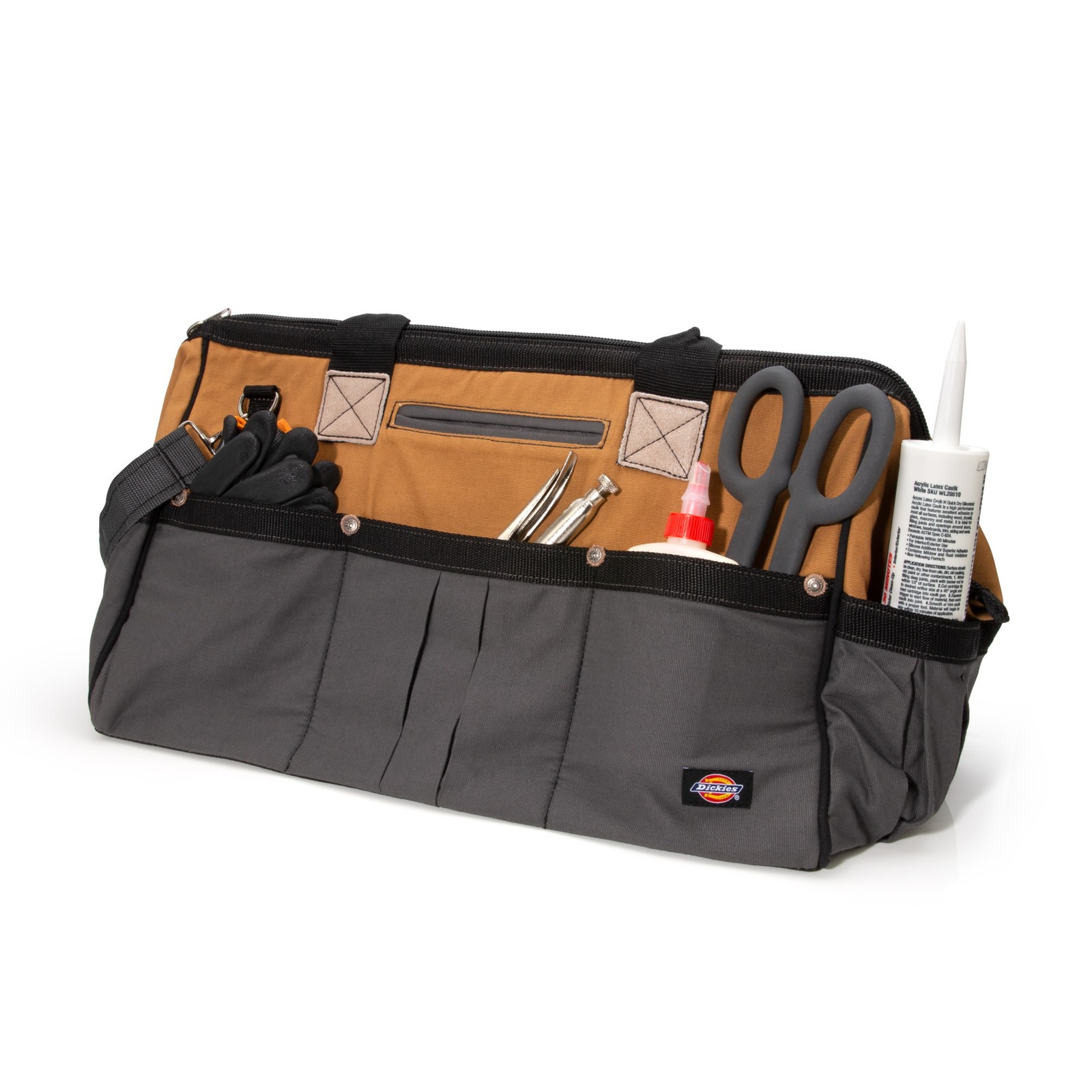 Work Tool Bag 20 inch Gray Tan Dickies 57033