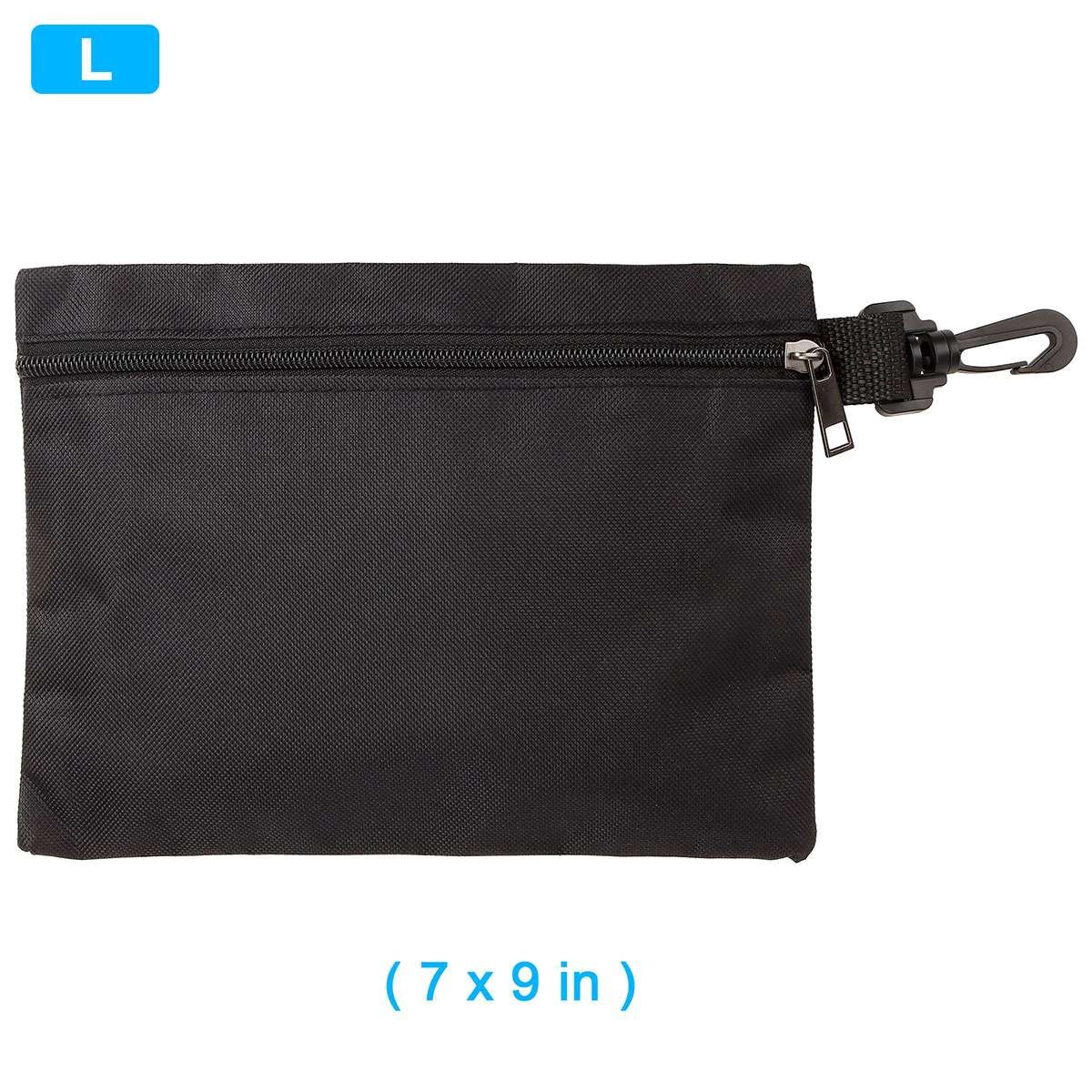 Portable Oxford Cloth Tool Storage Bag Zip Carry Case Pouch Bag Organizer Pocket