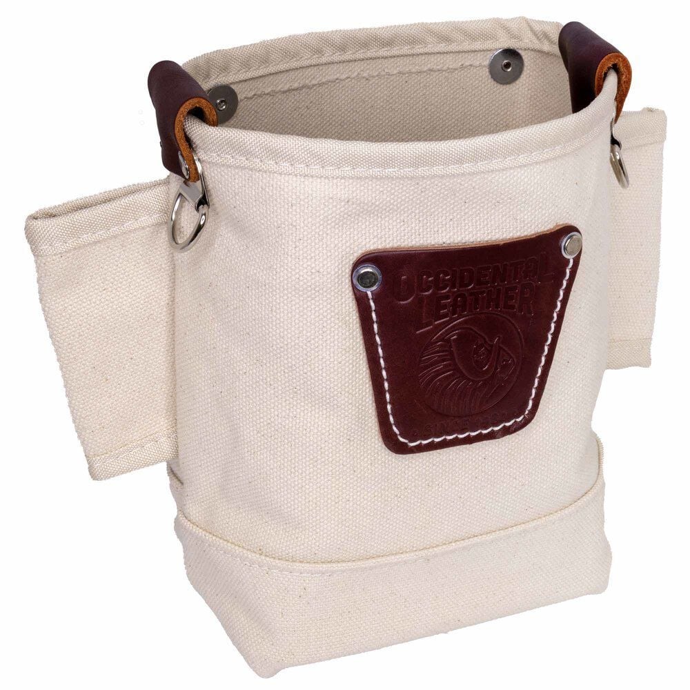 Occidental Leather #4 Duck Canvas Bull Pin Loop Bolt Bag