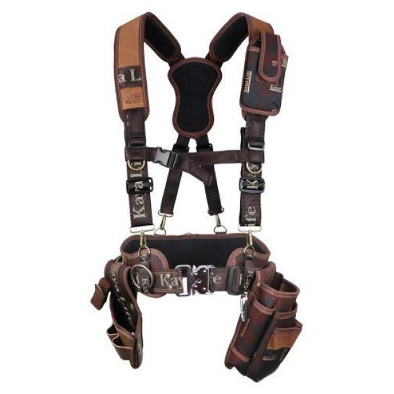 Original KAYA LIFE KL-600 Work Tool Belt Suspenders Drill Pouch Holder – FedEX