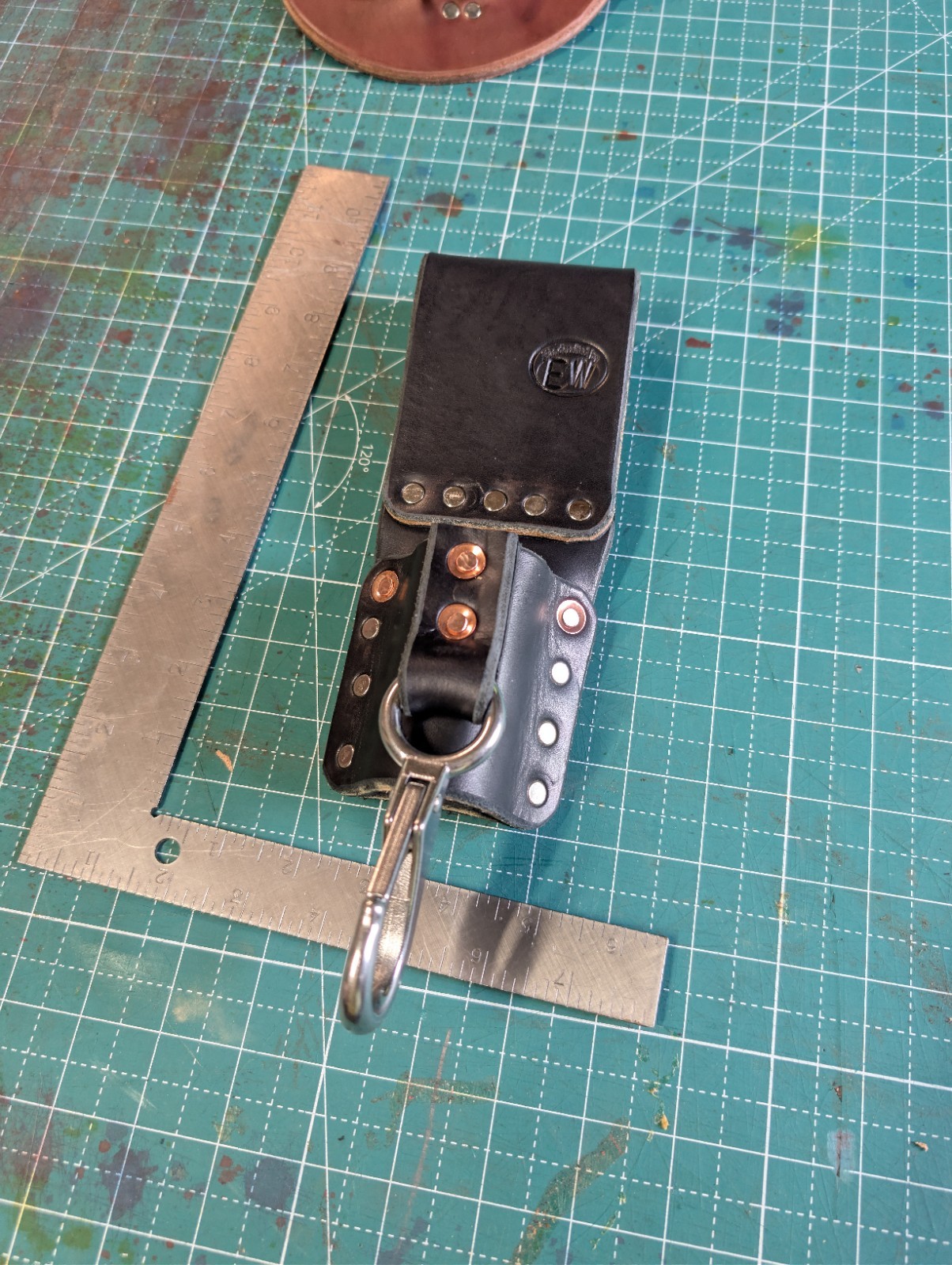 Ironworkers Crescent Wrench/ Hammer Holder