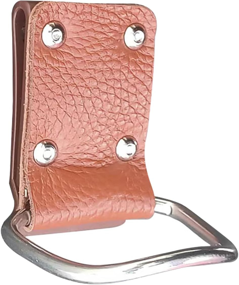 Hammer Holder for Tool Belt-Hammer Holster-Compatible with Croquet(Brown)
