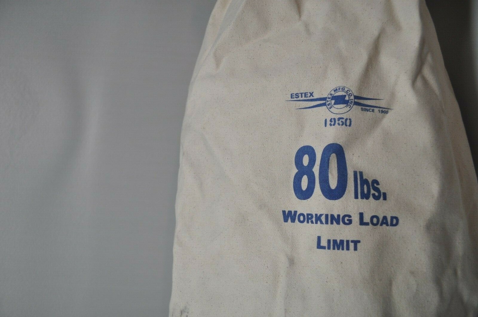 ESTEX CANVAS LINEMAN HEAVY DUTY POLE WORK BAG 48″ X 9″ NOS FREE SHIPPING