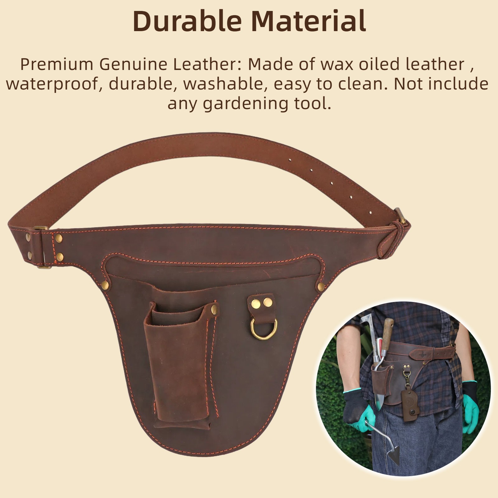 TOURBON Garden Florist Belt Bag Storage Pouch Waist Tool Holster-Special Offer