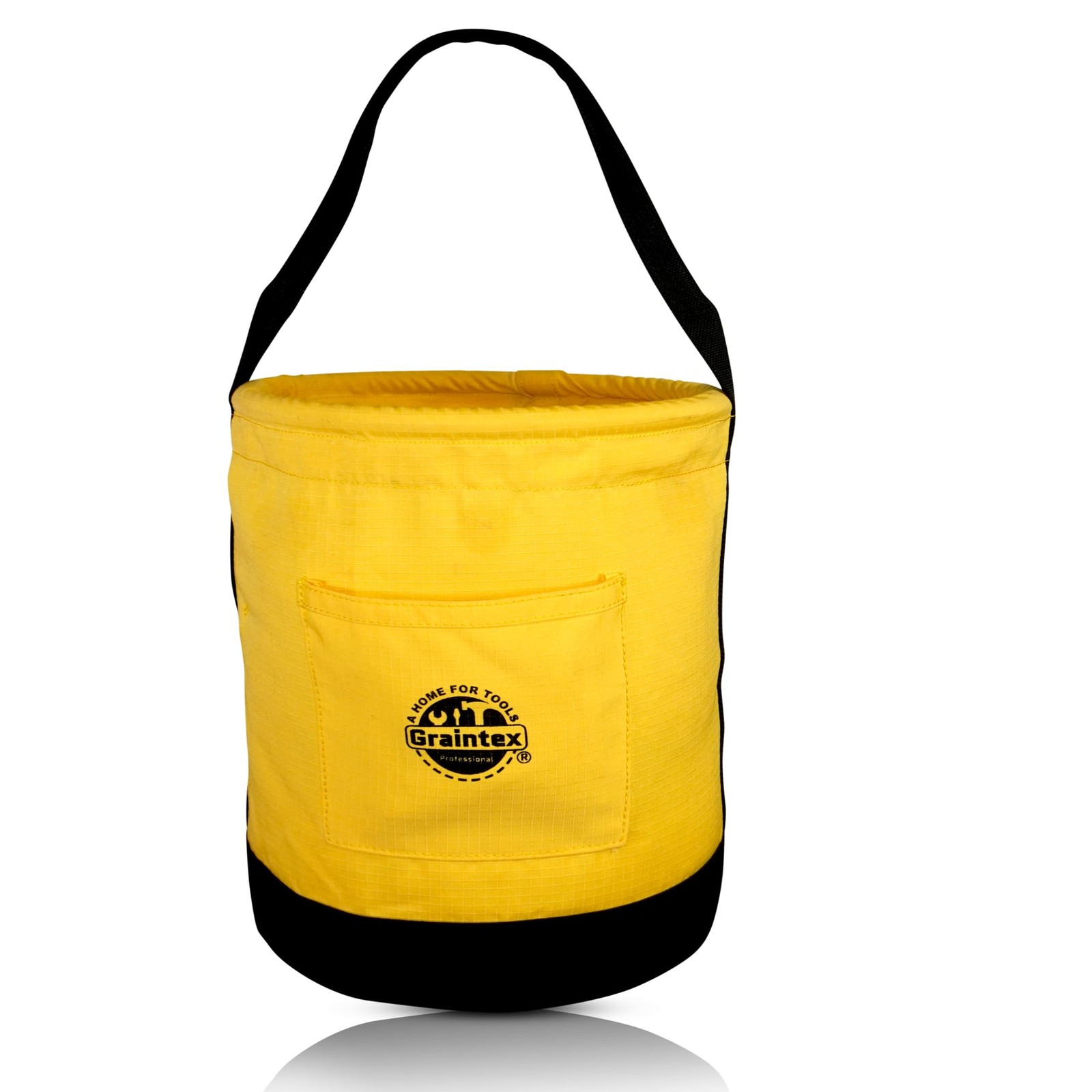 Graintex Canvas Utility Bucket 12″x15″ Round, Reinforced Base & Handle