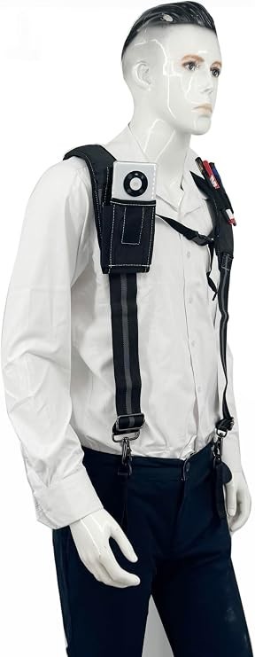 Padded Tool Belt Suspenders 3 Hook Swivel Suspenders for Tool Belt Heavy Duty Wo