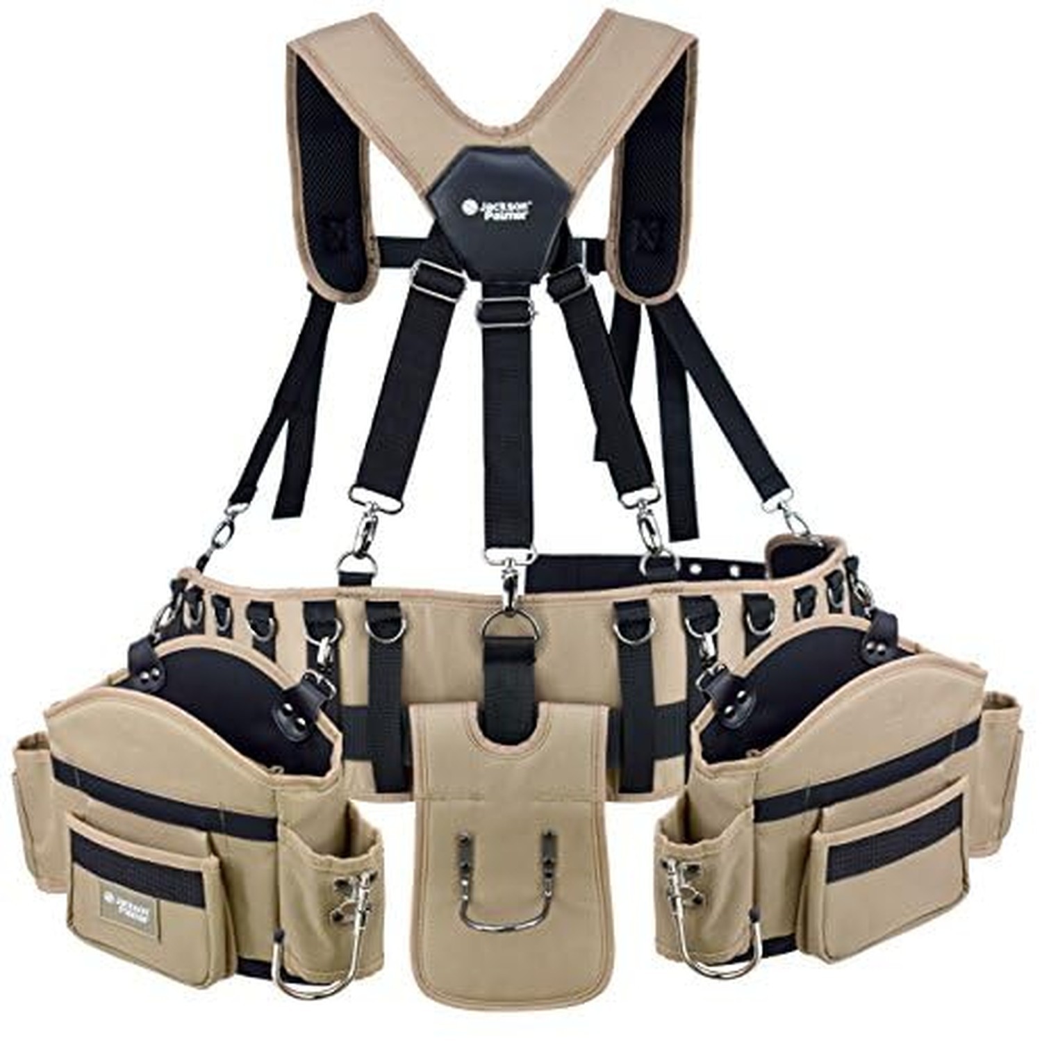 JACKSON PALMER Professional Tool Belt – Comfort Rig Tan & Black
