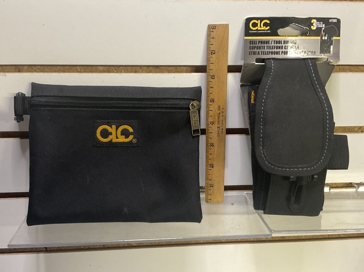 CLC Black Magazine/Knife/ Multi-Tool Case Holder Nylon Belt Clip Bag Lot