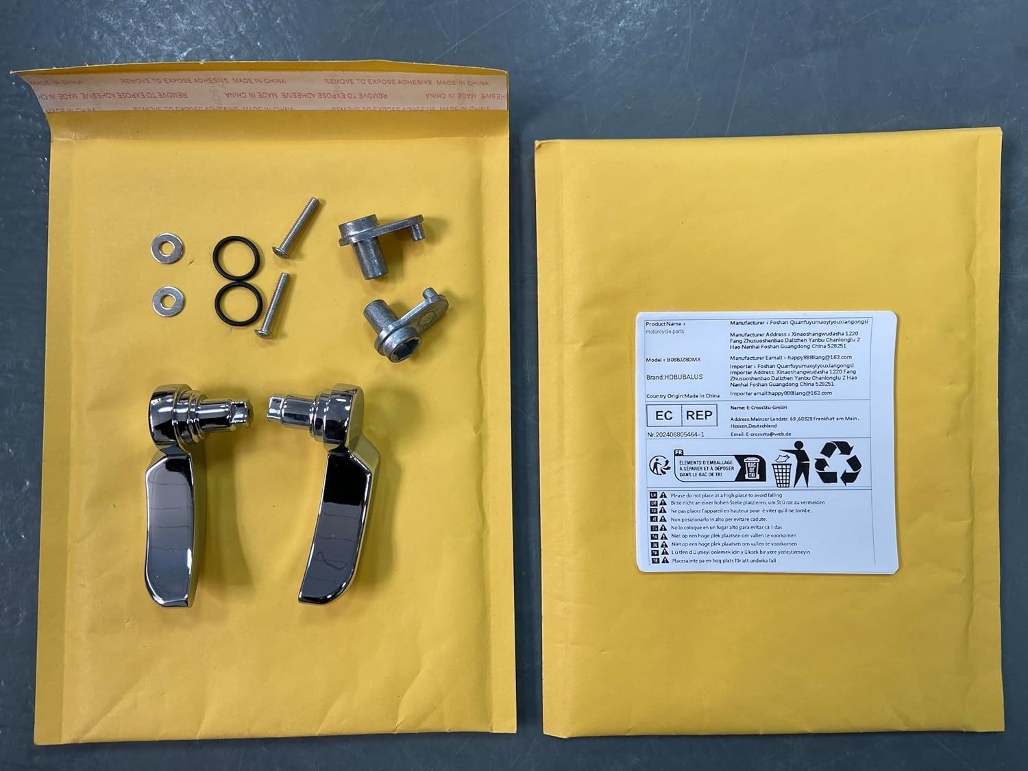 Motorcycle Saddlebag Latch Kit Saddle Bag Lifters Fit for Harley Touring Street