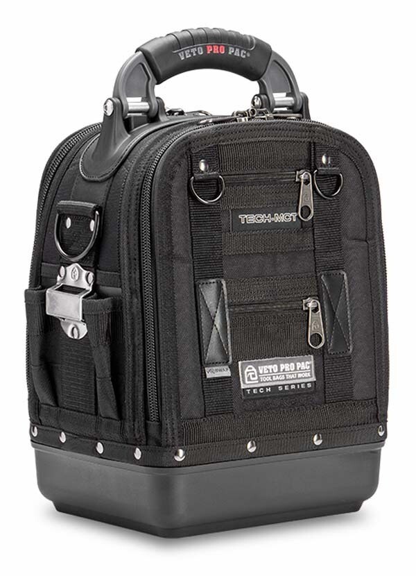 Veto Pro Pac Tech MCT Blackout-Buildout Tool Bag with Bulk Panel and Meter Panel