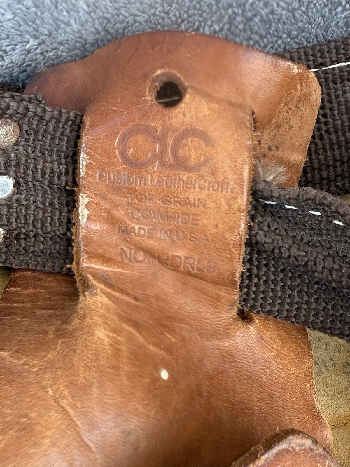 Cowhide Work Belt Utility Tool Belt 400X by Nicholas High Quality