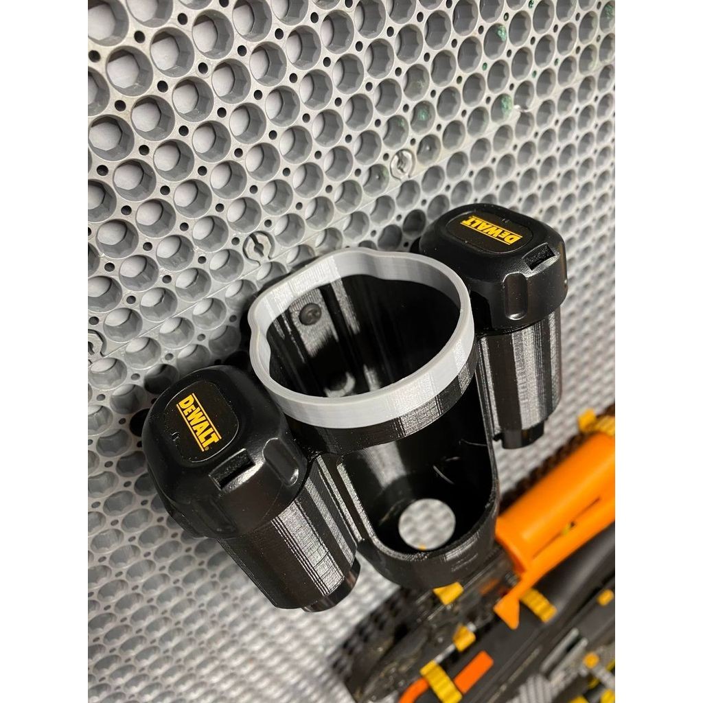 For Dewalt Gyroscopic Screwdriver DCF680 Wall Mount / Bracket w/ Battery Holder