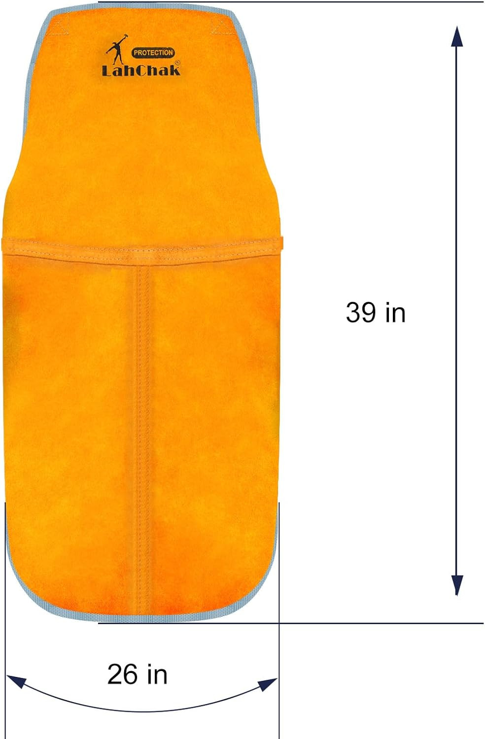 Leather Work Shop Apron, Buckle Straps, Heat & Flame Resistant Welding Apron