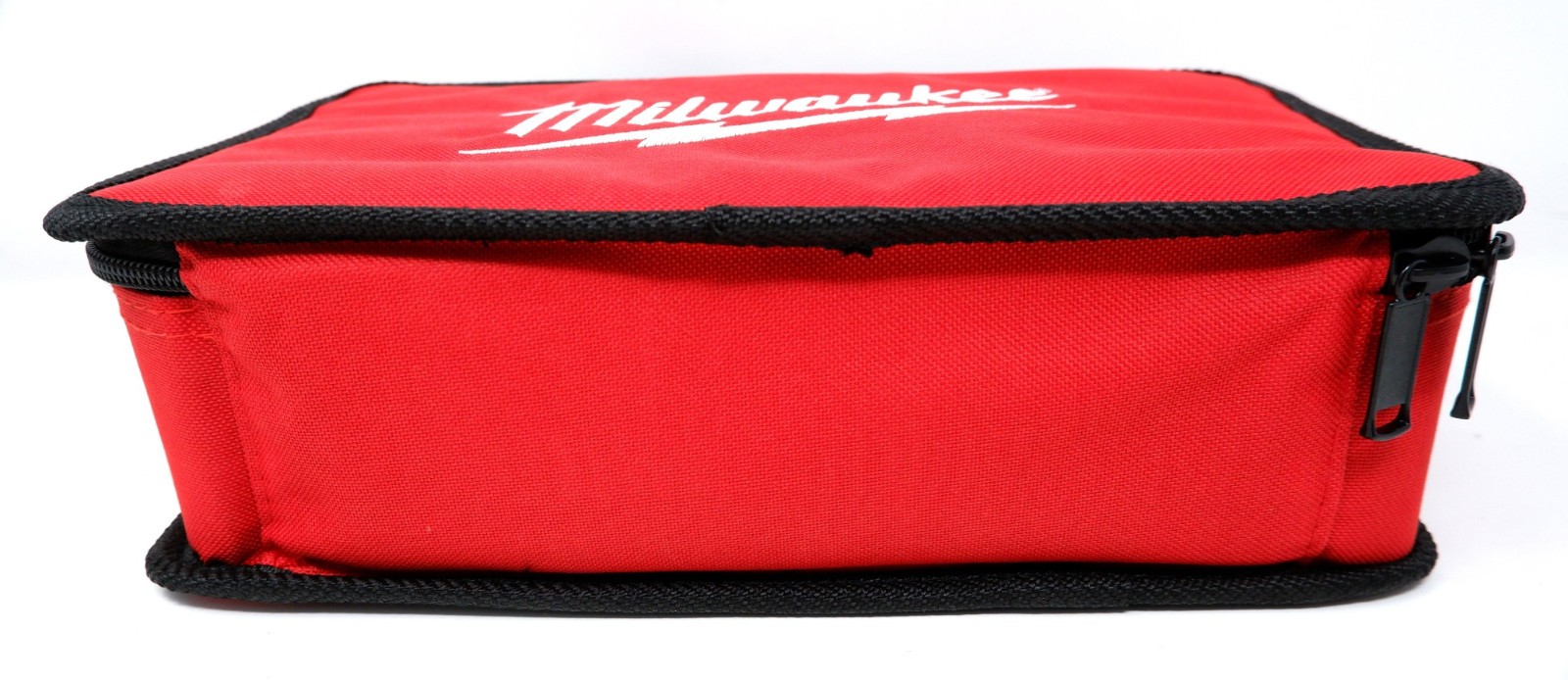 MILWAUKEE M12 TOOL CASE 12x7x3.5″ RED WITH BLACK, HOLDS TOOLS BATT CHARGER – NEW