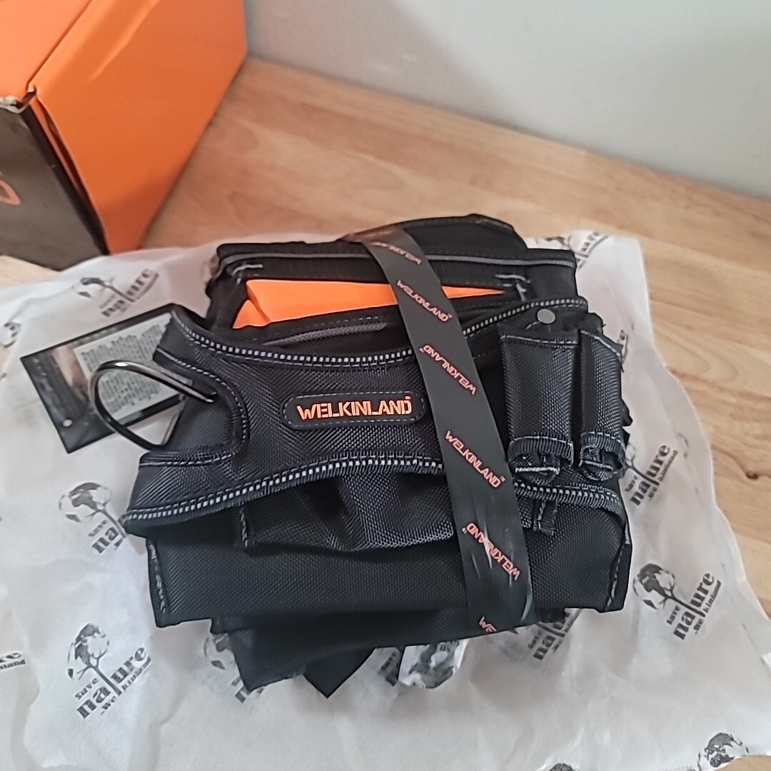 18-pockets Carpenter tool belt Construction tool pouch New