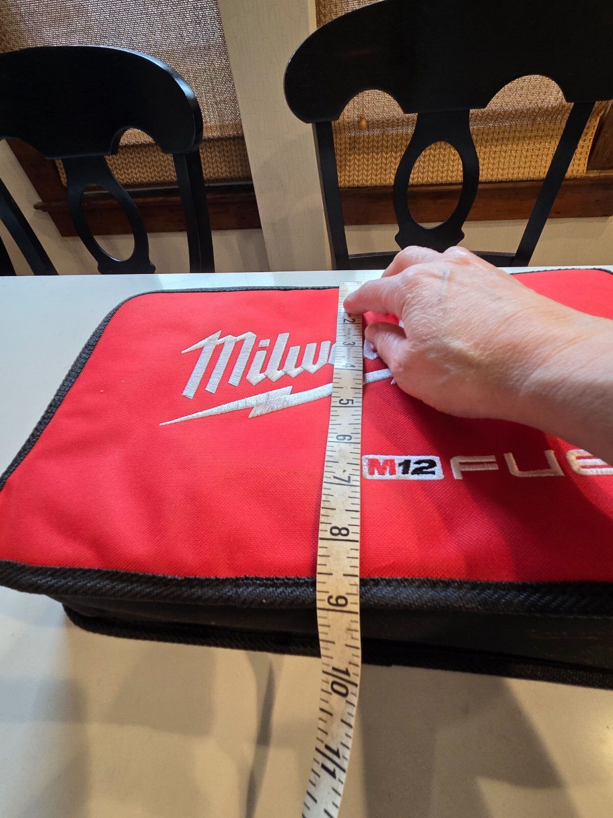 Milwaukee Tool Bag – Tough Industrial High Quality Soft Zip Case Power Pro Red