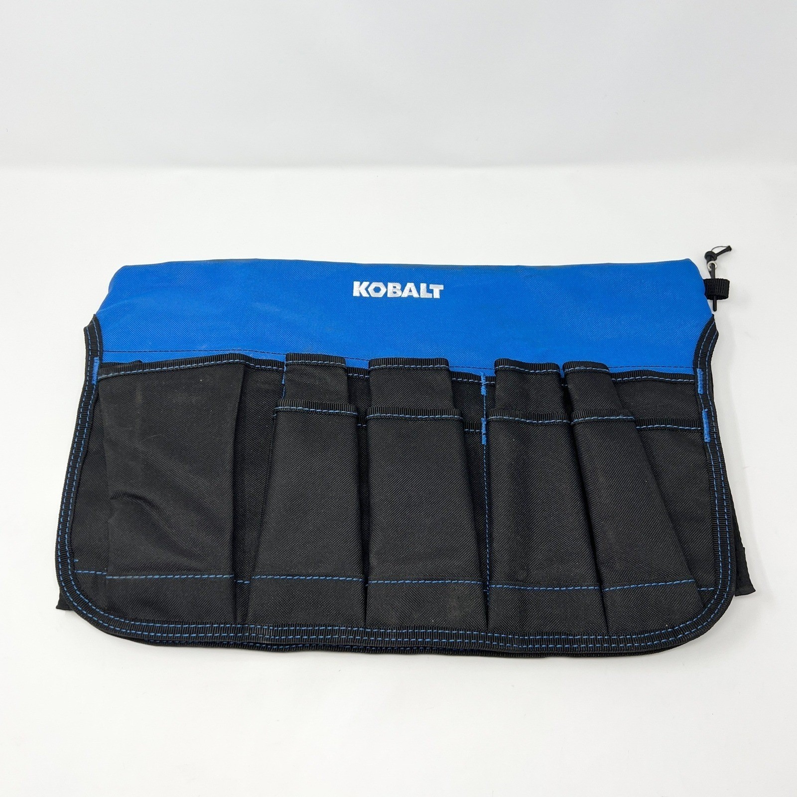 Kobalt 2416934 Heavy Duty Blue Black 26 Pocket Bucket Organizer Water Resistant