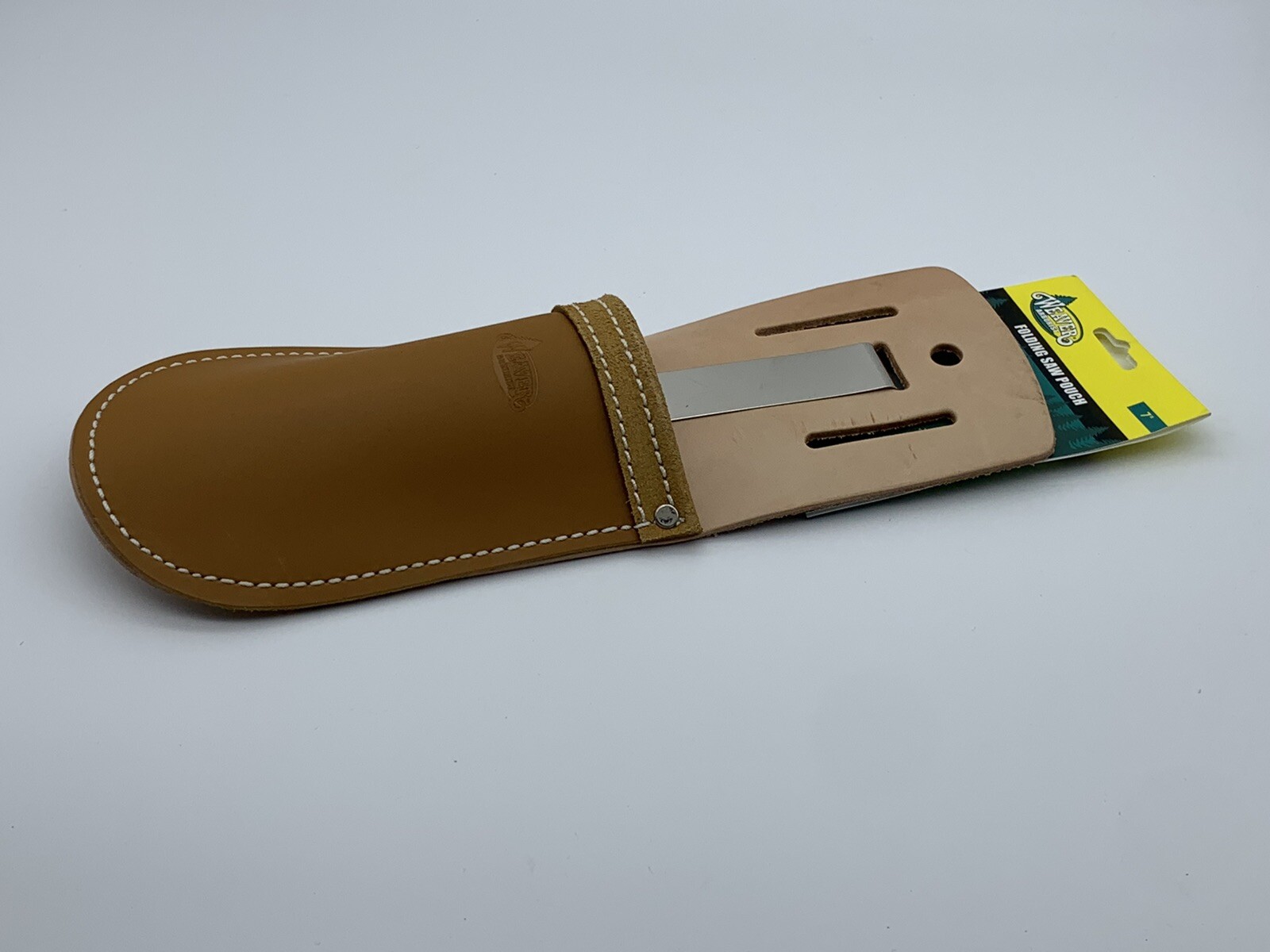 Weaver Arborist Leather 7” Folding Saw Pouch Top Grain Nickel Plated 08-02015