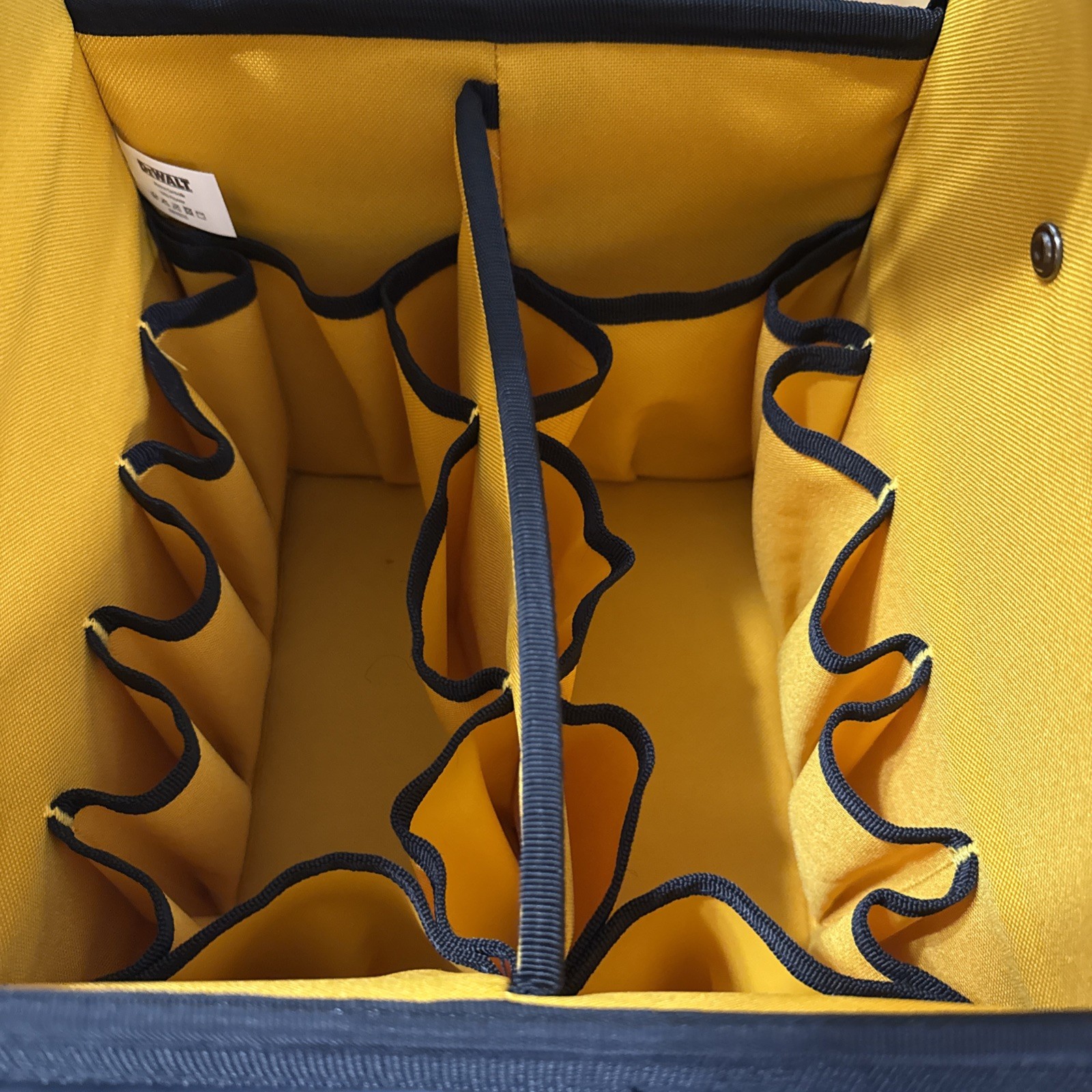 DEWALT 11″ Electrician Tote: Durable Water-Resistant Tool Bag (DWST560105)