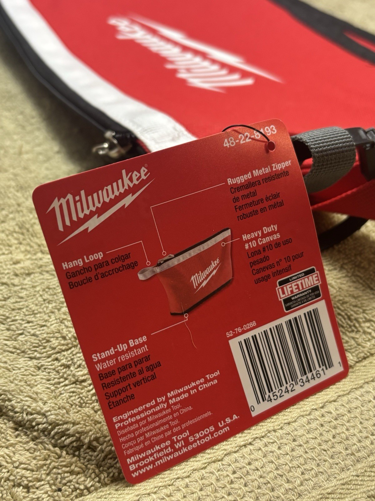 Milwaukee (48-22-8193) Tool Pouch – Pack of 3