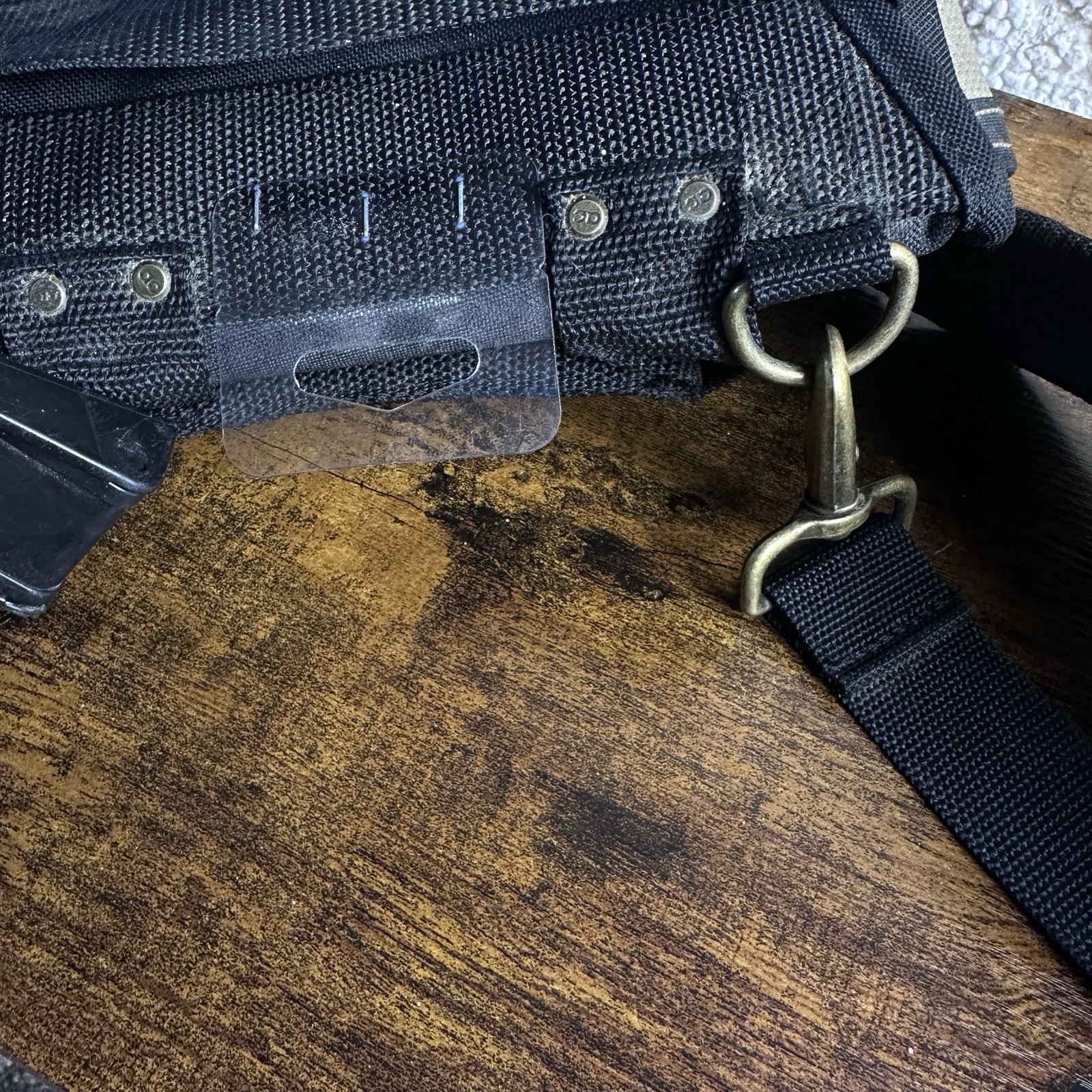 CLC 1614 Professional Carpenters Combo Tool Belt Black 23 Pockets Rugged Work