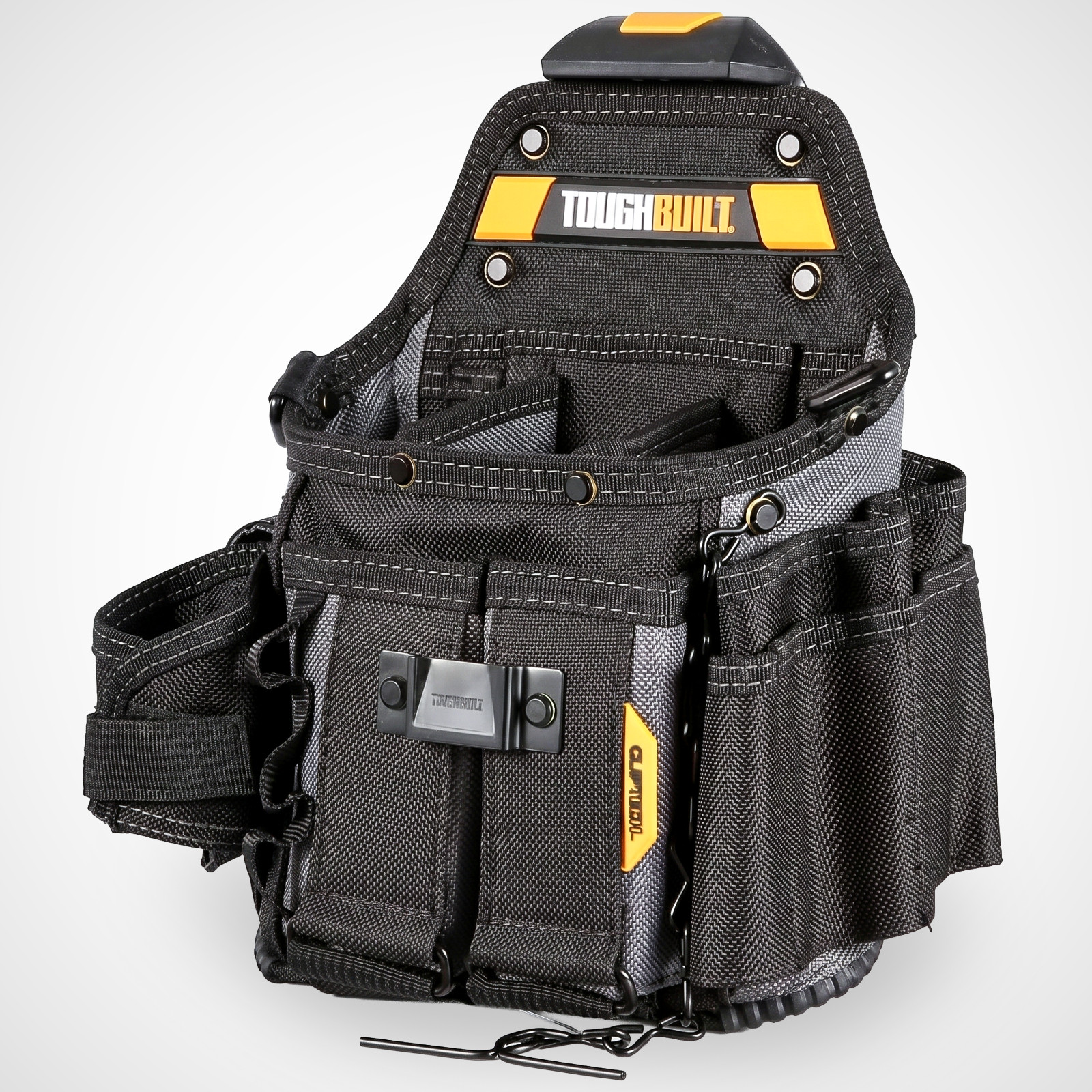 TOUGHBUILT TB-CT-114 Journeyman Electrician Pouch 21 Pockets w/ Shoulder Strap