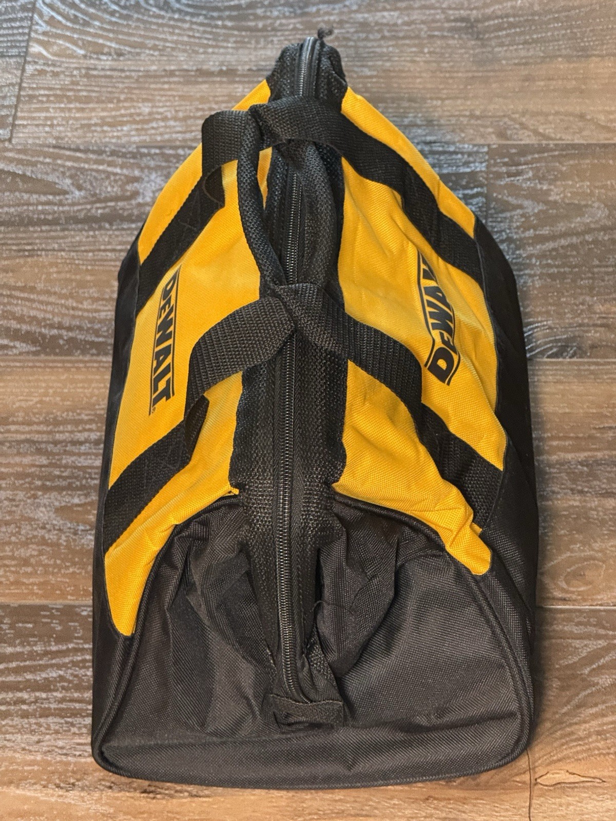 DeWALT TOOLS Heavy Duty Carrying Case Bag Nylon Canvas Black/Yellow 11×8.5 NEW