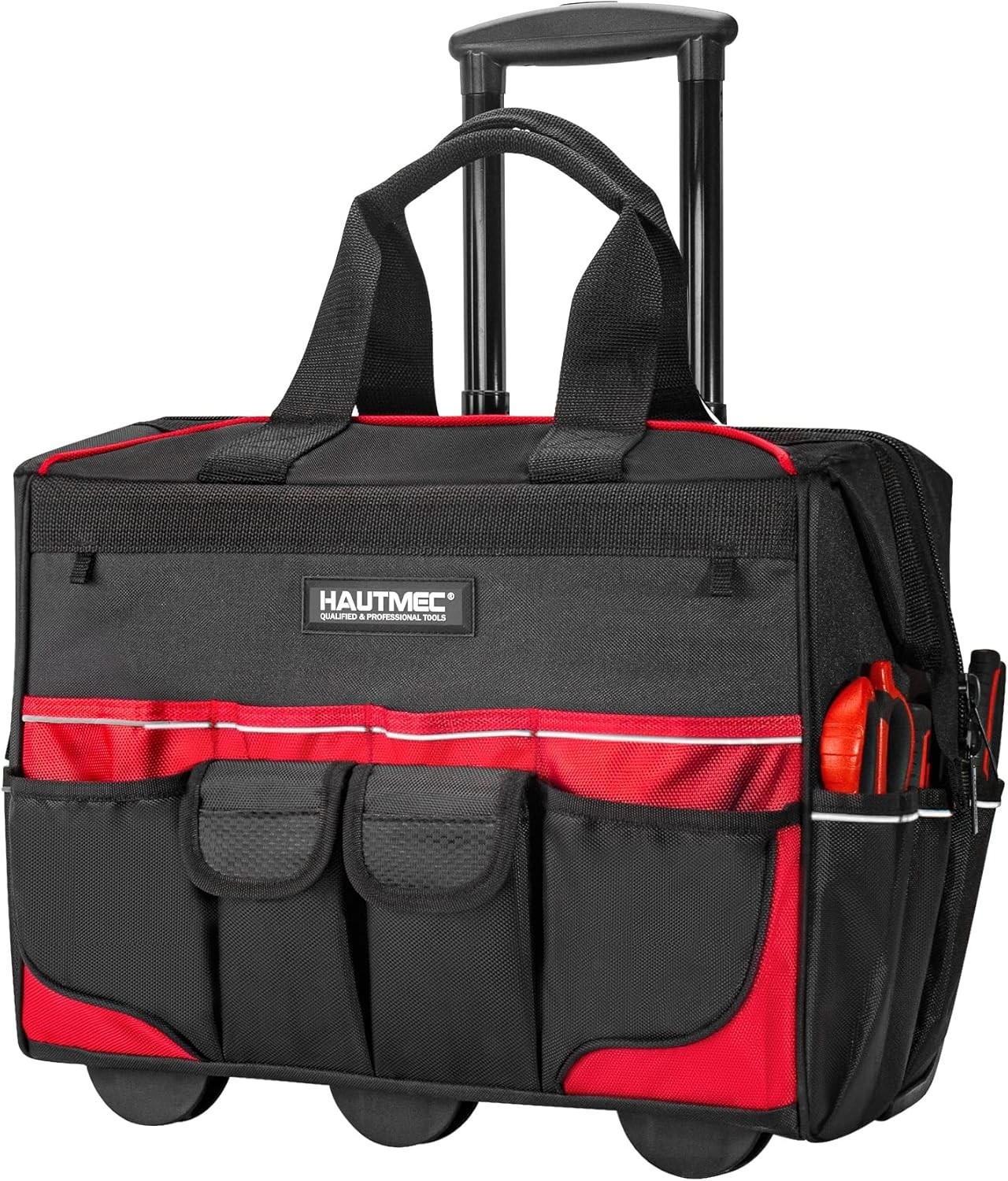 Heavy-Duty Oxford Fabric Tool Bag – 110 lbs Capacity with Telescoping Handle