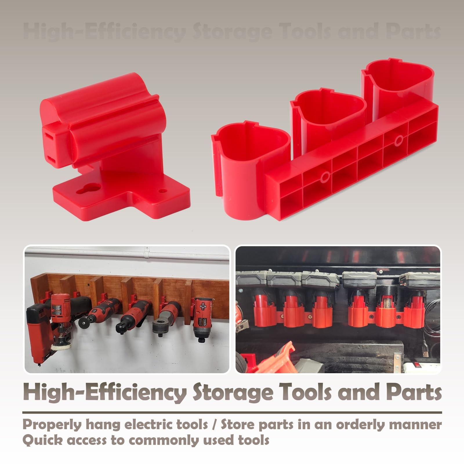 Tool Holders and Battery Holder Compatible with Milwaukee M12 12V Electric Dr…