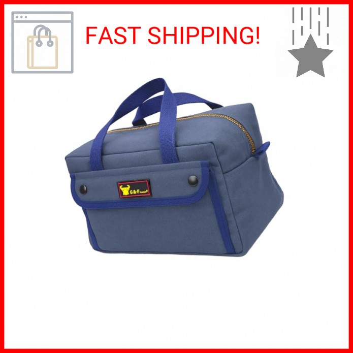 G & F PRODUCTS Waxed Canvas Military Duffle Bag, Water-Resistant, Adjustable Str