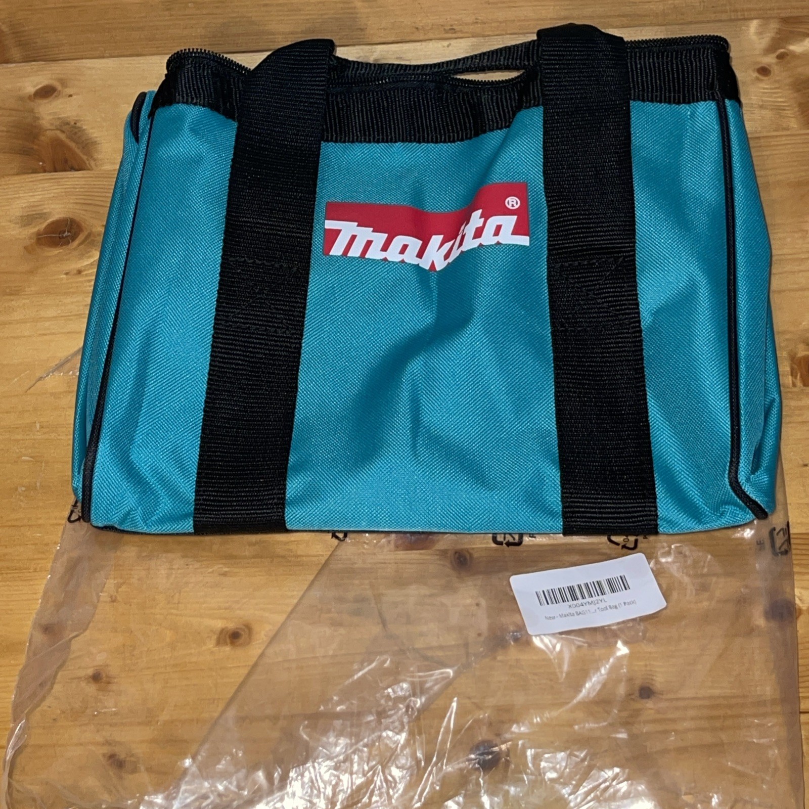 Makita 11”Contractor Tool Bag Turquoise Small Zippered New