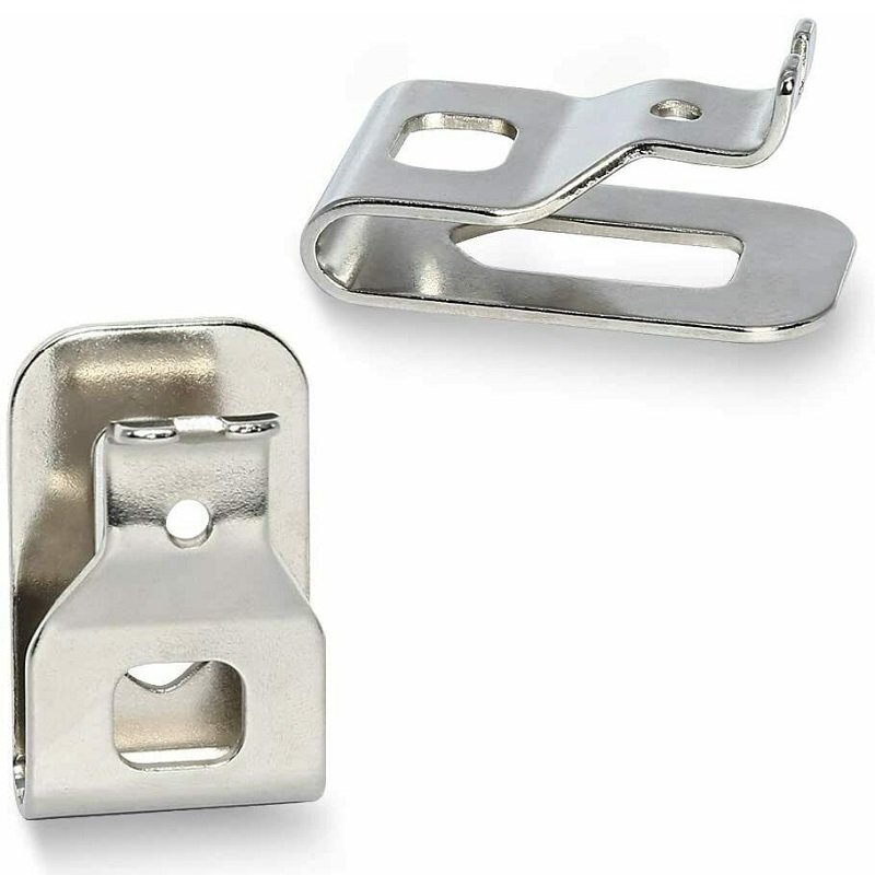 10PCS Belt Clip Hooks w/Screw for Dewalt 20V&Ridgid 18V Drill Impact Driver Tool