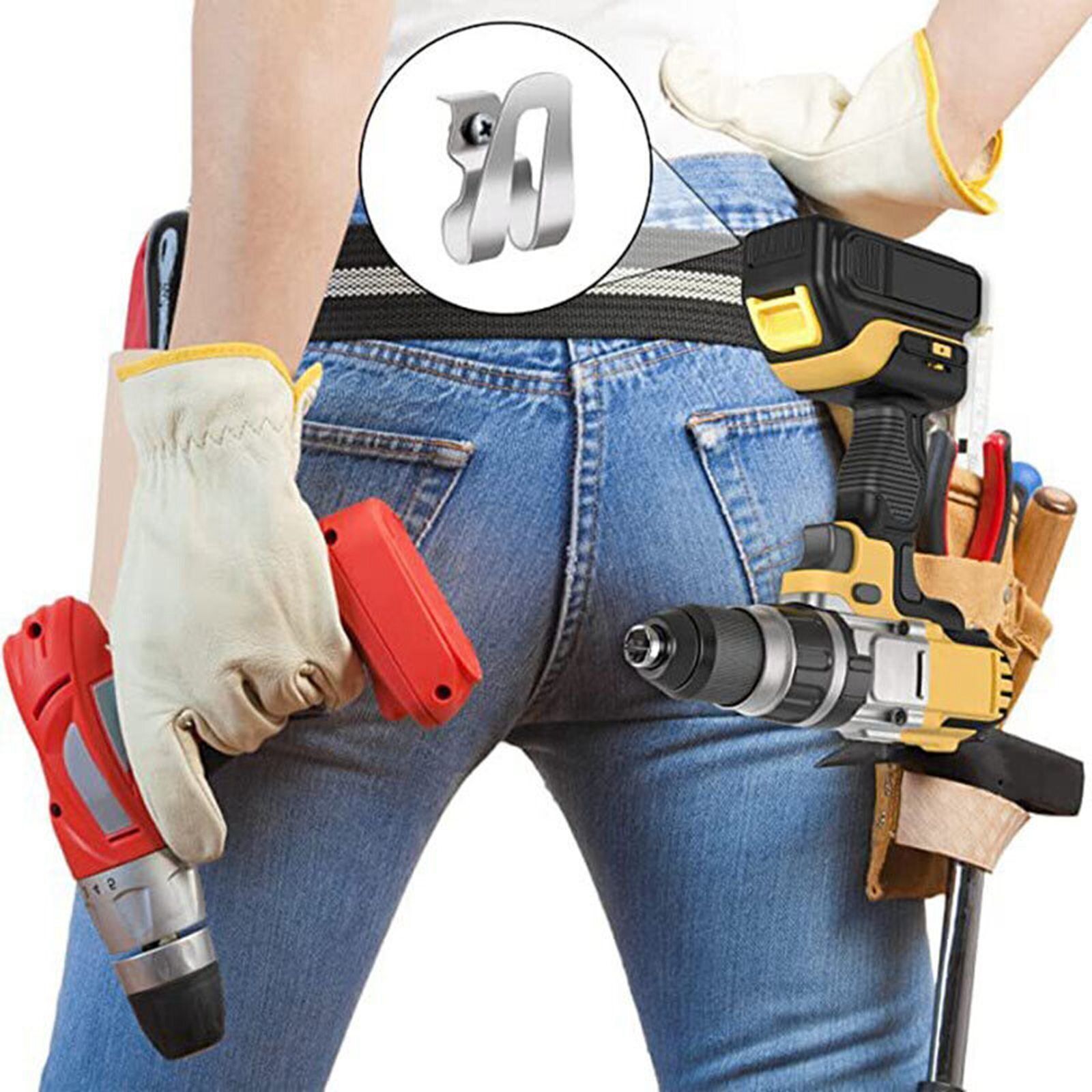 5X Belt Clip Hooks Impact Driver Drill Clip For Milwaukee Ryobi/Ridgid US STOCK