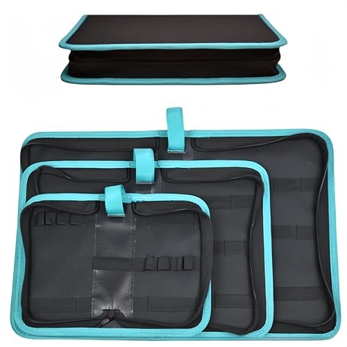 BIRITETool Bag Organizer, Oxford Tool Case Hardboard Kit, Portable Small Tool L